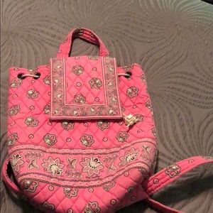 Vera Bradley Pink Backpack